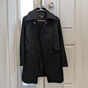 Zara Woman WOOL Coat Size Medium